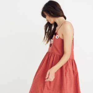 Embroidered Cami Dress